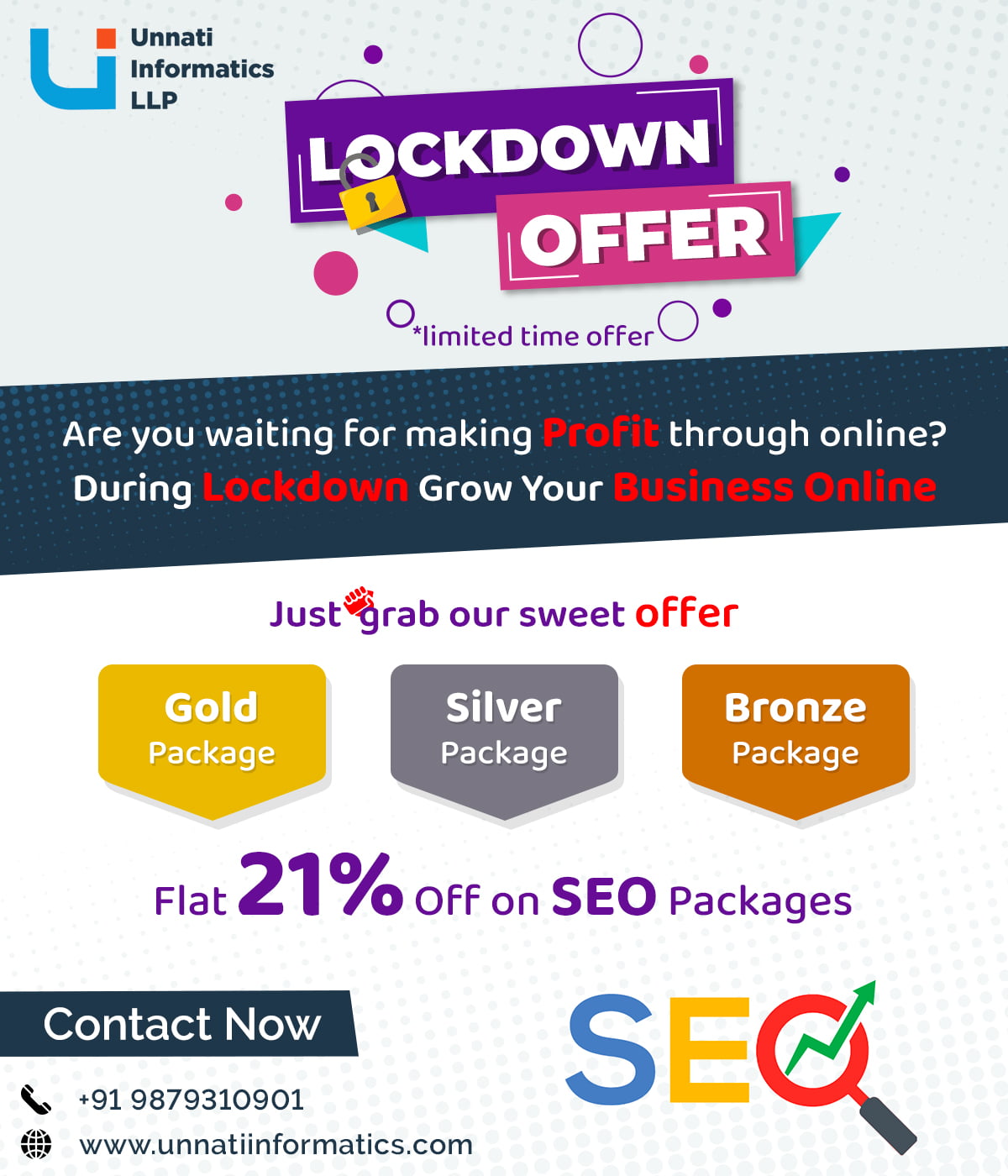 COVID-19 Lockdown Offer on Affordable SEO Packages